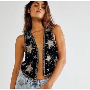 Free People Stargaze Vest, brand new